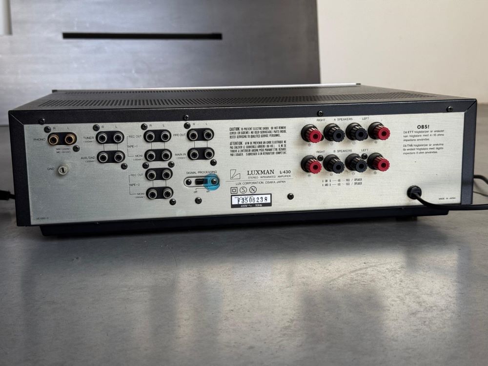 Luxman L-430 amplificatore integrato USATO