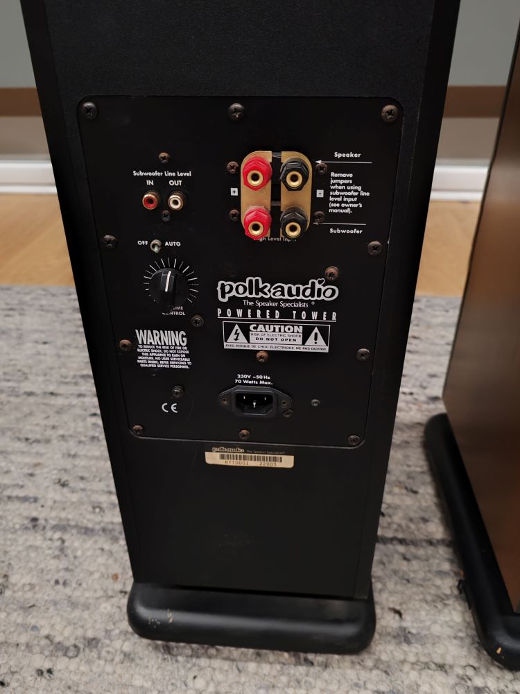 Polk Audio RT1000i coppia diffusori da pavimento USATI