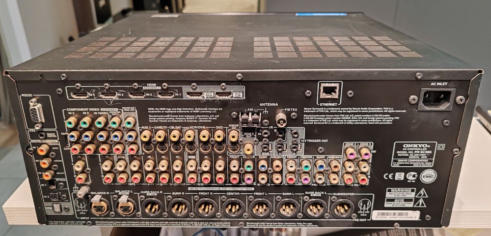 Onkyo PR-SC886 preamplificatore AV USATO