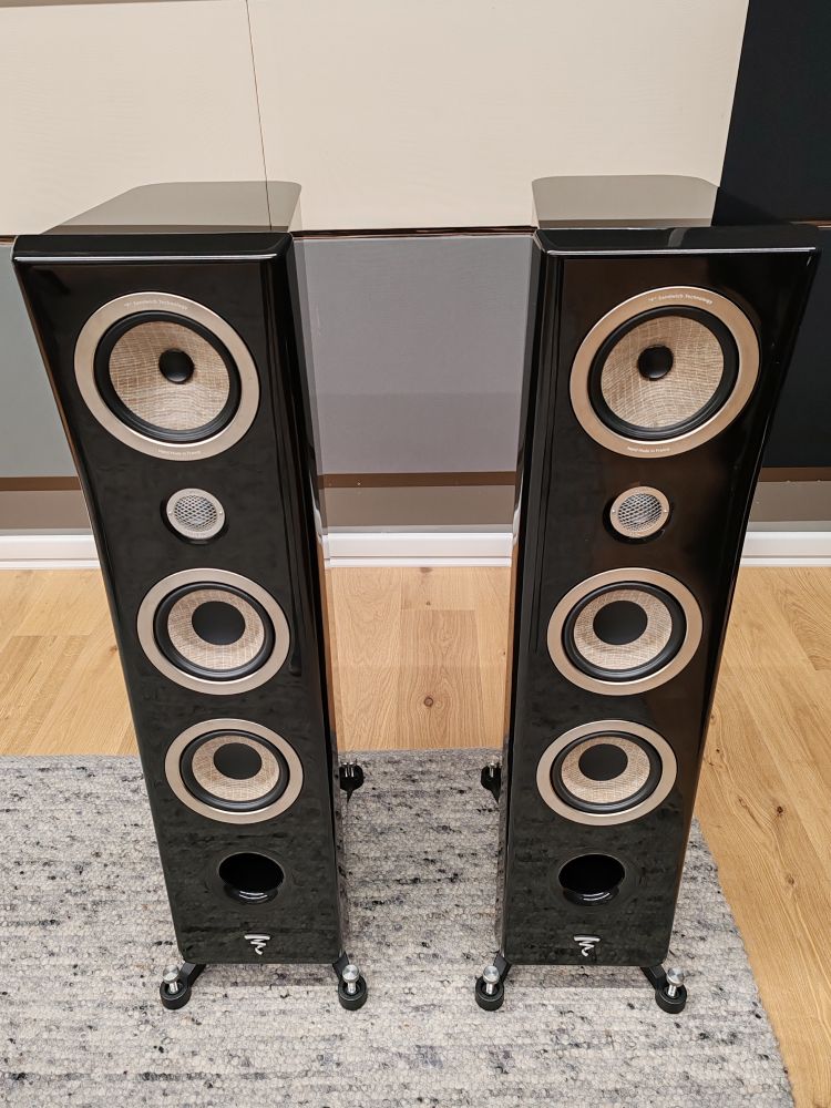 Focal Kanta 2 coppia diffusori nero lucido USATI