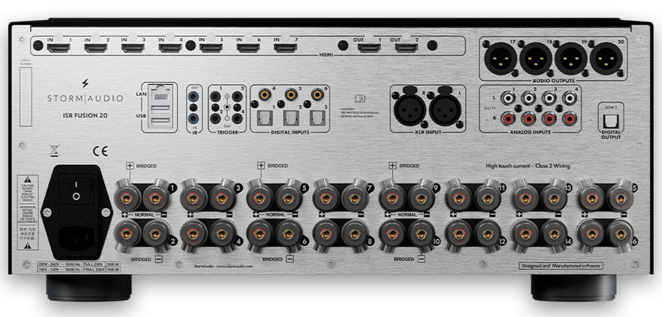 Storm Audio ISR Fusion 20 amplificatore audio/video 16 canali