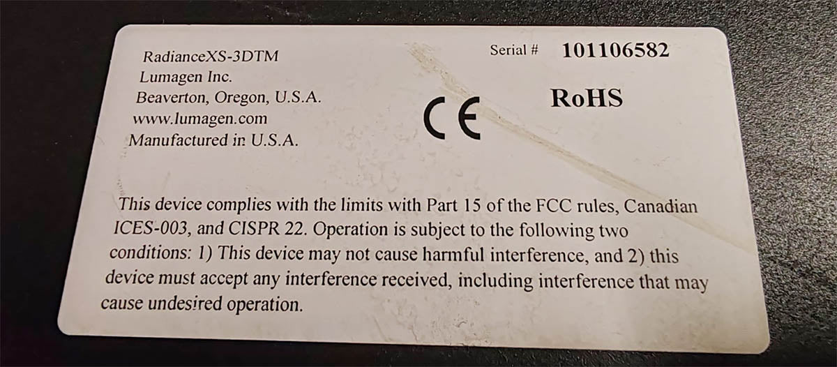 Lumagen Radiance XS-3D video processore 3D USATO