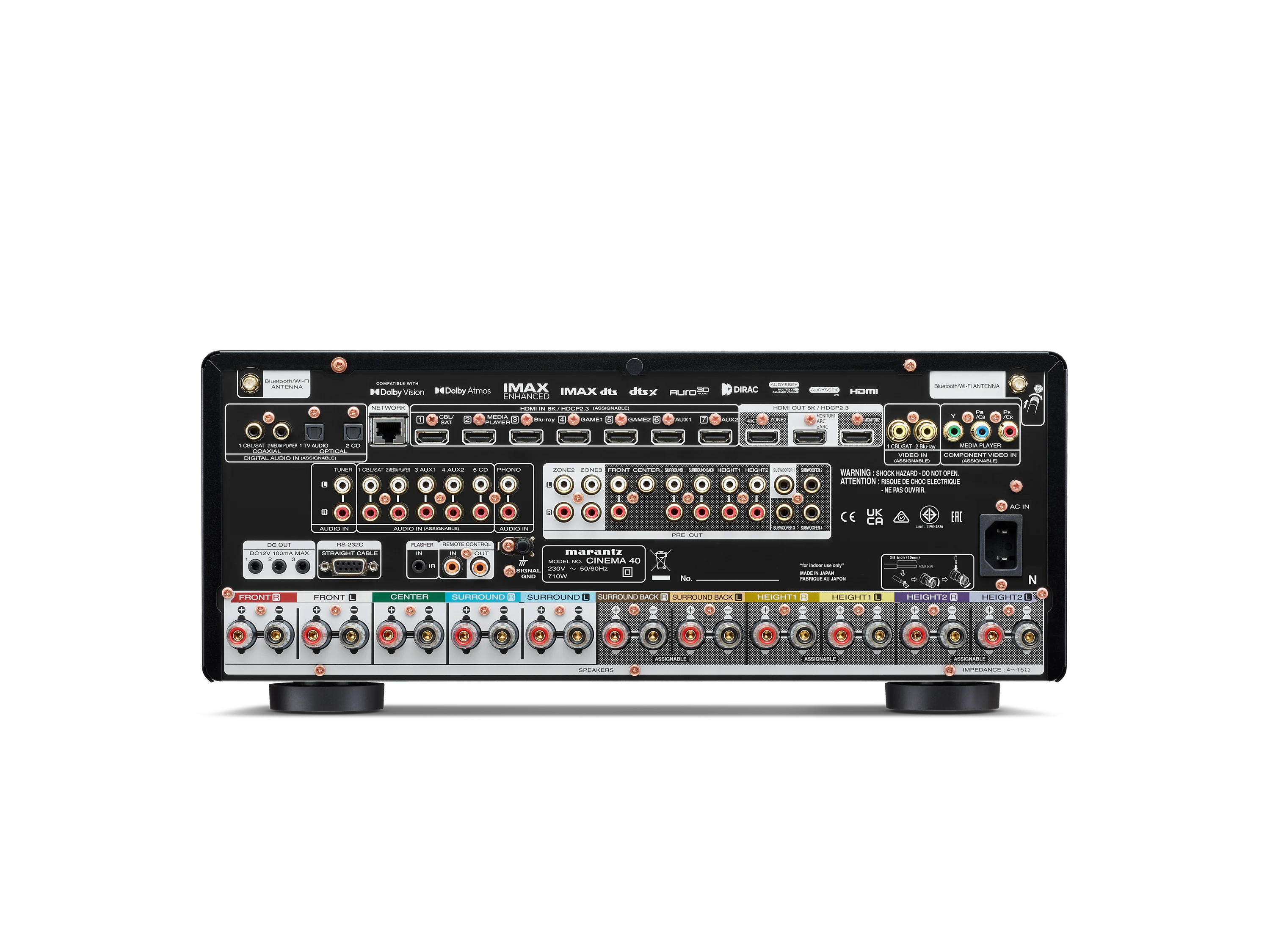 Marantz Cinema 40 Amplificatore A/V 9.4 canali