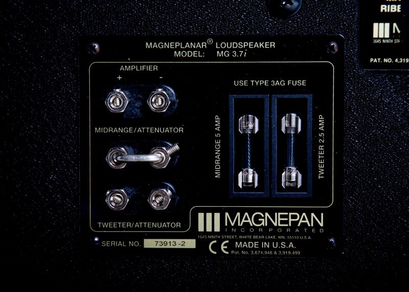 Magnepan 3.7i coppia diffusori planari da pavimento