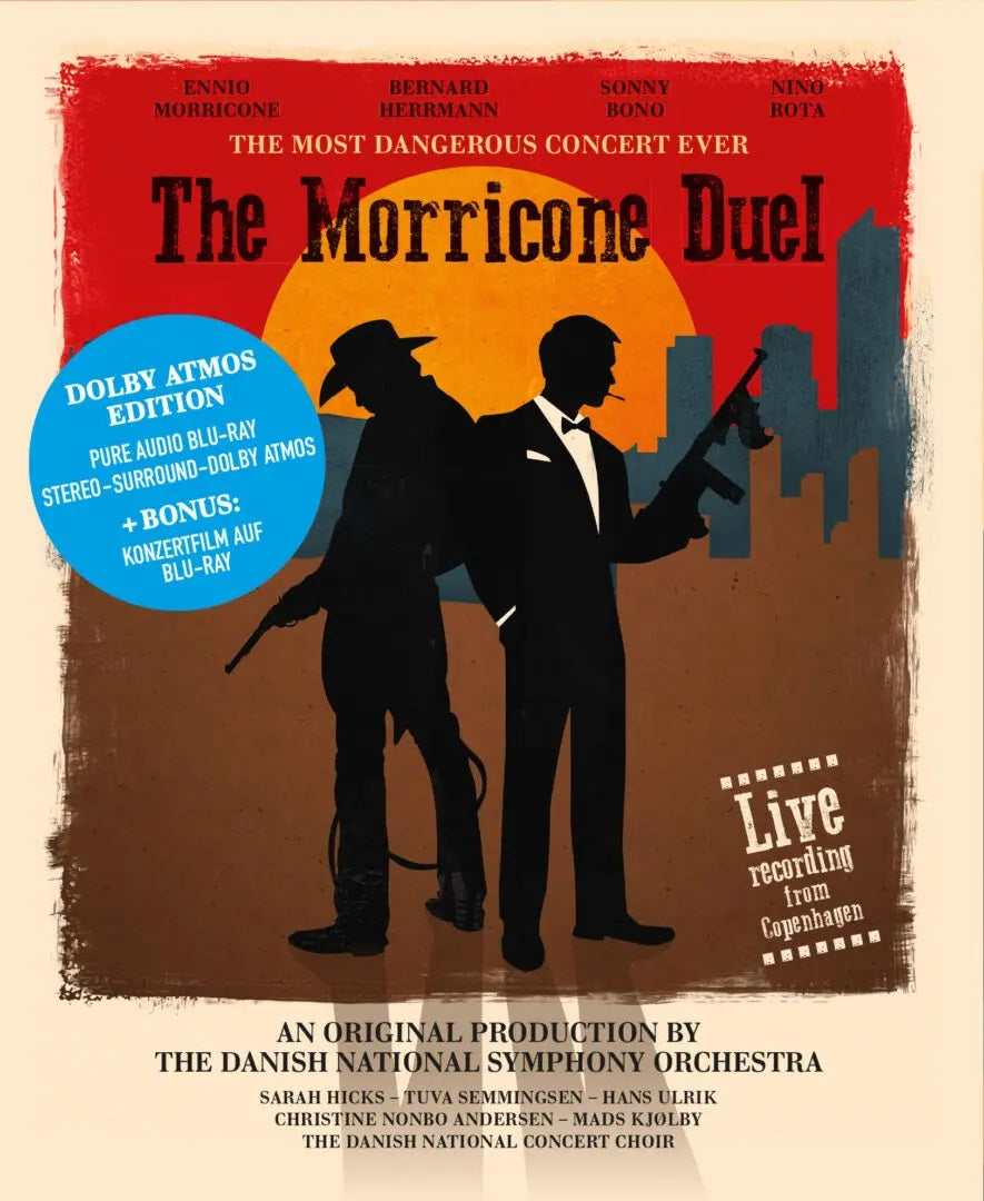 VARIOUS ARTISTS - The Morricone Duel Blu ray video + Blu ray audio