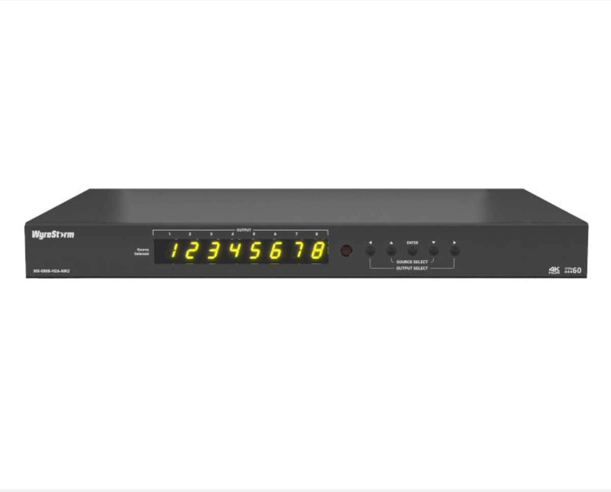Wyrestorm MX-0808-H2A-MK2 'Matrice HDMI con HDCP 2.2
