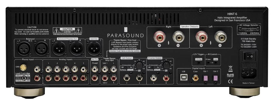 Parasound Halo int 6 amplificatore integrato