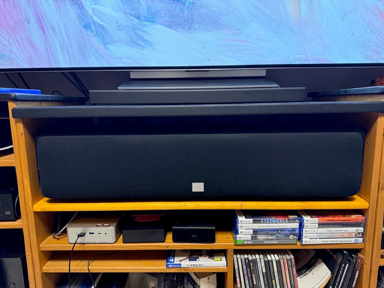 Jbl HDI 4500 canale centrale nero lucido-USATO COME NUOVO