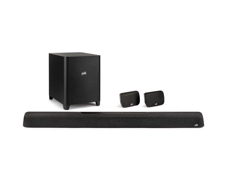 Polk Audio MAGNIFI MAX AX SR soundbar con subwoofer e surround