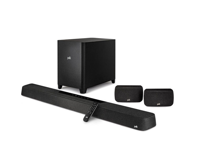Polk Audio MAGNIFI MAX AX SR soundbar con subwoofer e surround