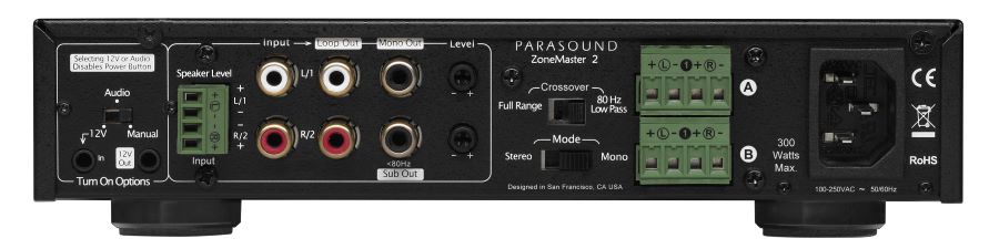 Parasound ZoneMaster 2 amplificatore 2 canali