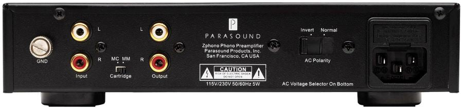 Parasound ZPHONO preamplificatore phono MM