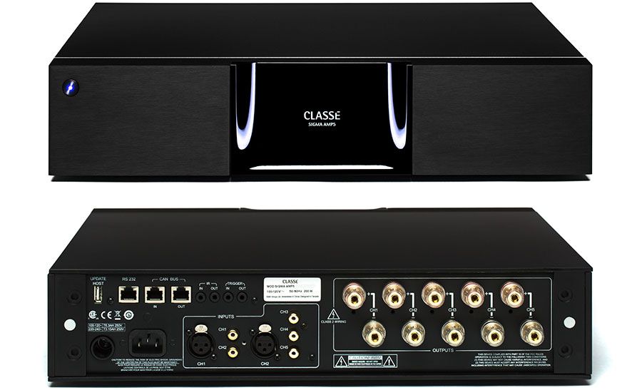 Classé Sigma SSP + AMP5 preamplificatore AV e finale 5 canali USATI