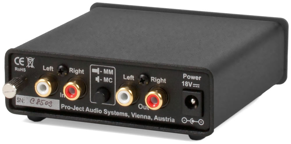 Preamplificatore phono PRO-JECT PHONO BOX SILVER