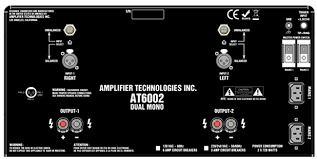 ATI AT 6002 Amplificatore finale a due canali