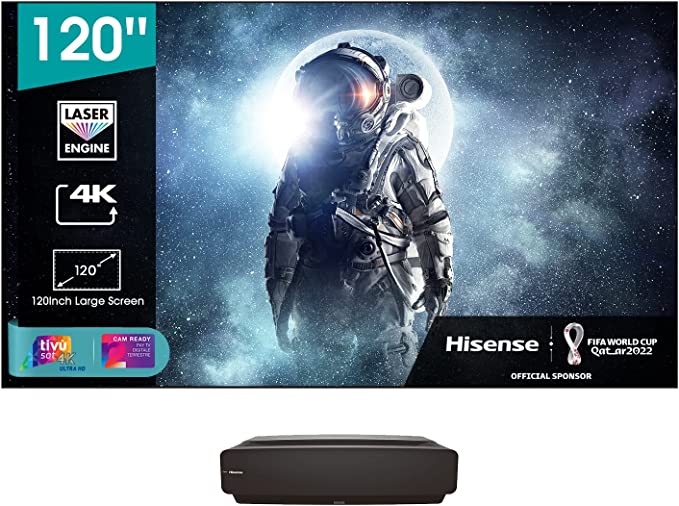 Hisense L5H laser TV 4k a tiro corto