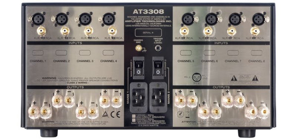 ATI AT3300 serie amplificatori finali 2/8 canali