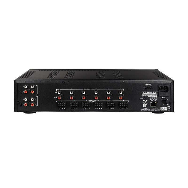 Elac IS-AMP1275-BK amplificatore matrice 12 canali 6 zone