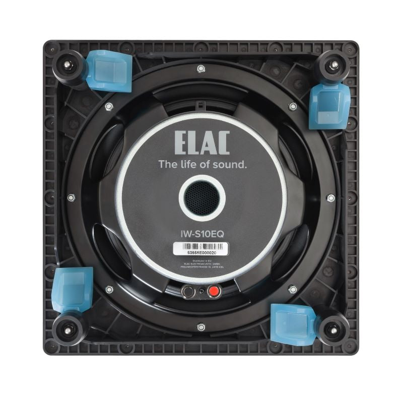 Elac IW-S10EQ-W subwoofer da incasso con amplificatore