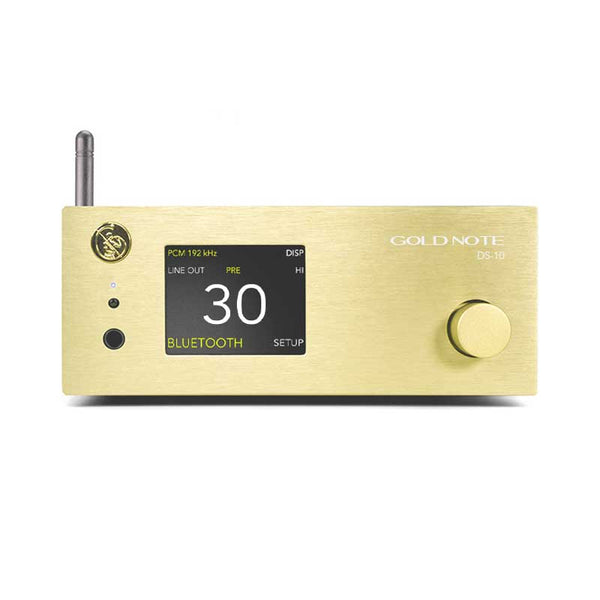 Gold Note DS-10 EVO Convertitore D/A con preamplificatore, amplificatore cuffie e streamer di rete