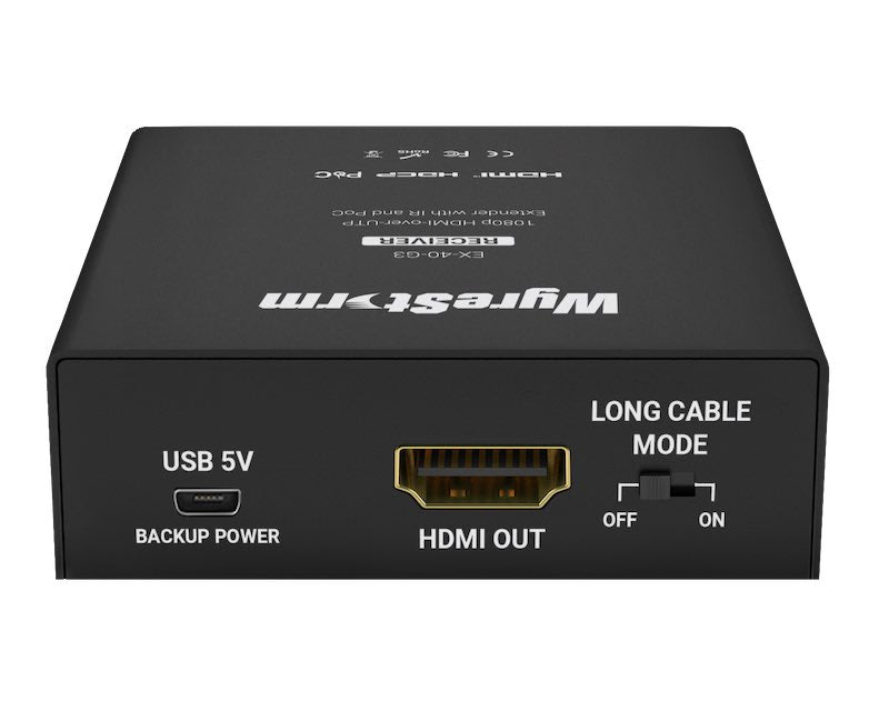 WYRESTORM EX-40-G3 Extender HDMI-over-UTP per segnali 1080p con IR e PoC