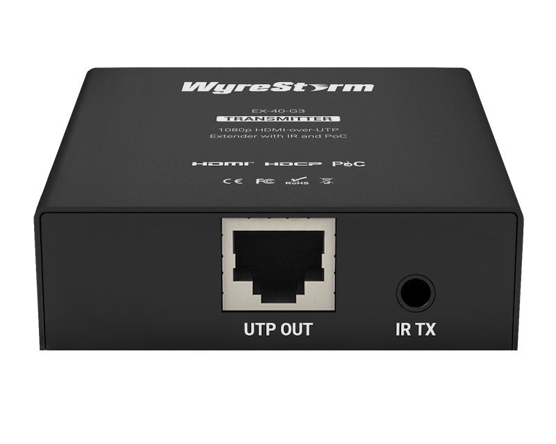 WYRESTORM EX-40-G3 Extender HDMI-over-UTP per segnali 1080p con IR e PoC