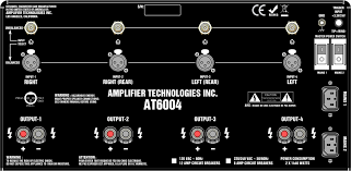 ATI AT 6004 Amplificatore finale a quattro canali