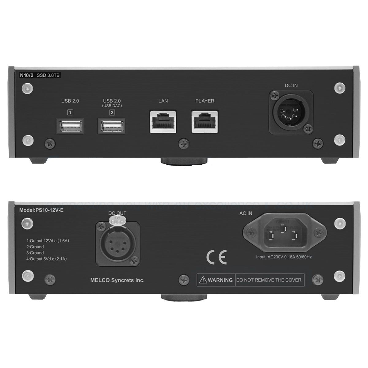 Melco N10P/2 – S38 server musicale